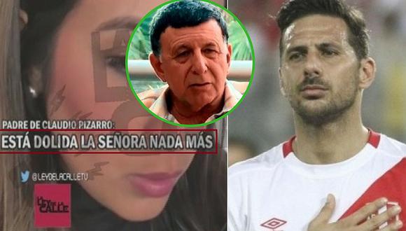 ​Papá de Claudio Pizarro reaparece tras graves acusaciones de Doña Peta (VIDEO)