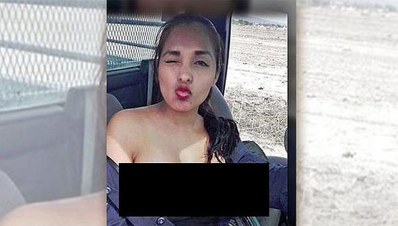 Facebook: Mujer policía posa feliz en topless y la suspenden      