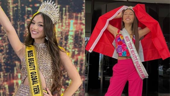 La joven influencer peruana Alexia Barnechea se coronó como la nueva Miss Teen Beauty Global 2022 en Brasil. (Foto: Instagram)