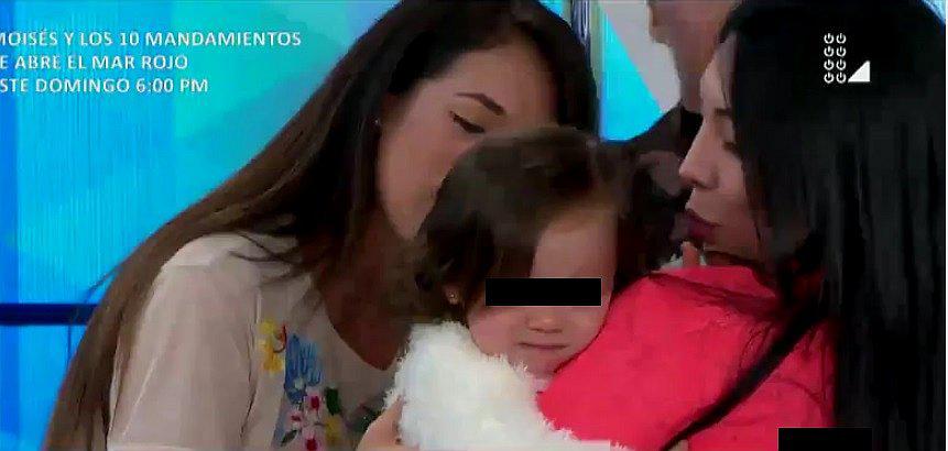 ​Jazmín Pinedo: su bebé ingresó al set y sorprendió con su reacción al ver a su mamá
