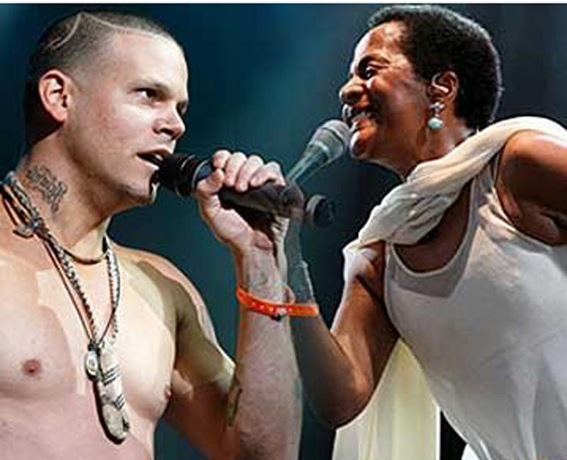 Susana Baca y Calle 13 cantarán juntos esta noche en Lima 