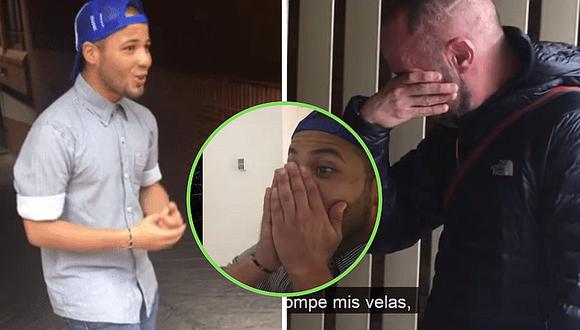 Venezolano que canta en las calles hace llorar a Mario Domm, vocalista de Camila | VIDEO 