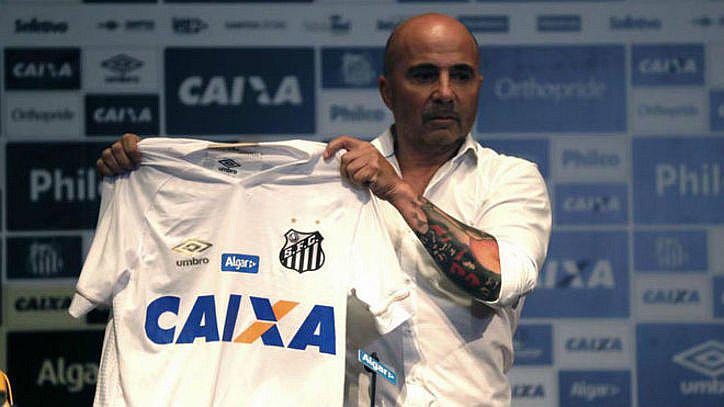 ​Sampaoli asume en el Santos el desafío "más importante" de su carrera