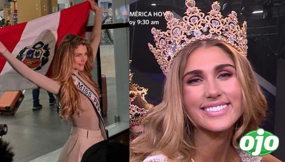 Alessia Rovegno rumbo al Miss Universo | FOTO: Instagram - América TV
