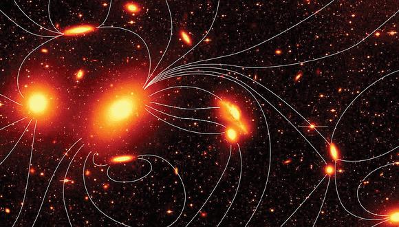 ​Observan por primera vez campos magnéticos en galaxias cercanas