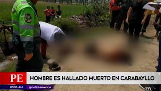 Carabayllo: Hombre es hallado sin vida y con múltiples golpes en la cabeza  | VIDEO 
