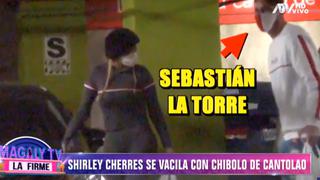 Shirley Cherres fue captada con jugador de 21 años del Cantolao antes de ser intervenido por la Policía 