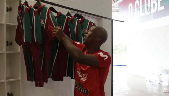​Selección peruana recibió sorpresa del Fluminense de Brasil │ VÍDEO