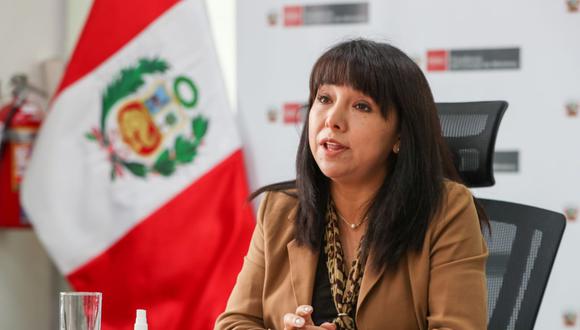 La primera ministra Mirtha Vásquez se pronunció sobre el caso del ministro de Educación, Carlos Gallardo. (Foto: Twitter)
