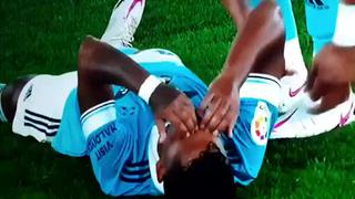 Renato Tapia se lesionó jugando por Celta en España | VIDEO