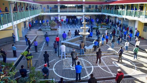 Municipalidad de Cajamarca reanudó labores bajo estrictas medidas sanitarias por coronavirus. (Foto: MPC)
