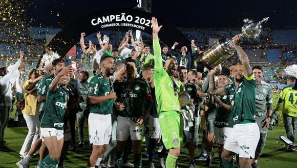 Palmeiras ya tiene tres títulos de la Copa Libertadores. (Foto: AFP)