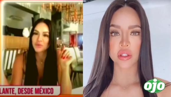 Sheyla Rojas aparece en TV y un detalle en su rostro llama la atención. (Foto: Mujeres al mando - Instagram)