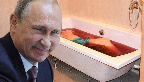 Putin se baña con sangre de ciervo para ser más “hombre” y estar “sano”