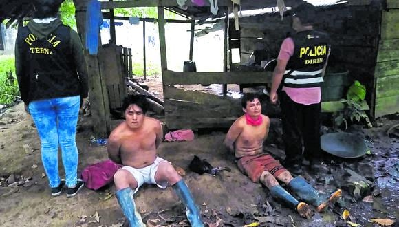 Huánuco:  cuatro sujetos fueron detenidos durante la emboscada de presuntos narcotraficantes