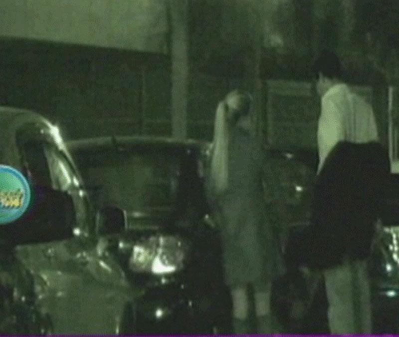 Leslie Shaw pasa la noche con misterioso ingeniero