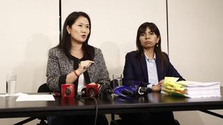 Keiko Fujimori: rechazan recurso de lideresa de Fuerza Popular para archivar acusaciones en su contra