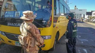 30 inspectores de transporte de la municipalidad provincial de Arequipa dan positivo a COVID-19 