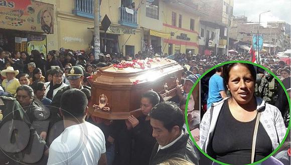 Cajamarca despide y clama justicia por muerte de Juanita Mendoza (VIDEO) 