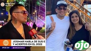 Josimar hace mea culpa y habla sobre su reconciliación con María Fe: “Estoy bien con mi familia”