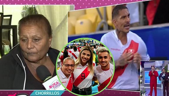 Doña Peta responde si Paolo Guerrero metió gol porque Alondra estaba presente | VIDEO