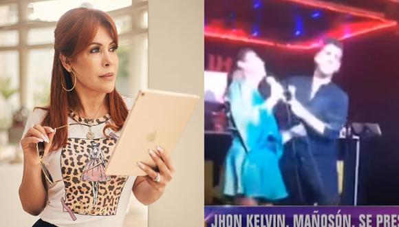 Magaly Medina criticó show de John Kelvin en Japón. (Instagram/Magaly Tv. La firme)