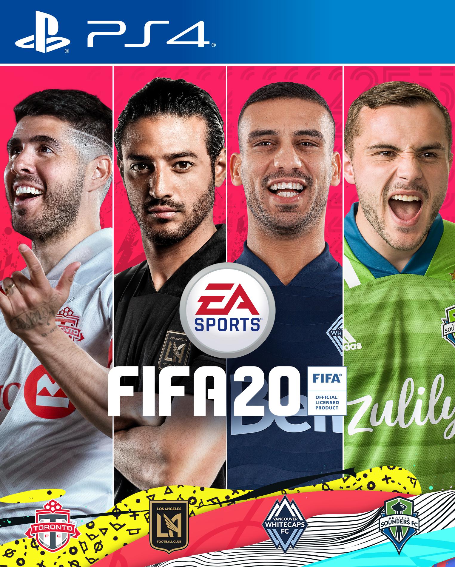 Esta es la portada del FIFA 20 para los Estados Unidos