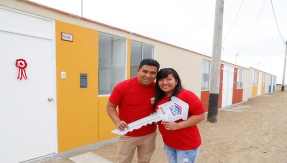 Entre sus productos, el programa Techo Propio cuenta con “adquisición de vivienda nueva” que ofrece proyectos de viviendas de estreno en todo el país (Foto: Andina)
