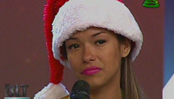 Shirley Arica llora y pide ver a su padre por Navidad [VIDEO]