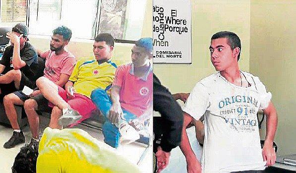 Seis barristas colombianos acuchillan y asaltan a su compatriota