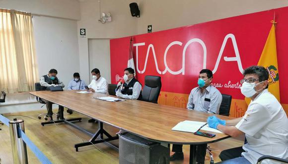 El director regional de Salud, Luis Cánepa, invocó a la población de Tacna a cumplir el aislamiento. (Foto: Diresa Tacna)