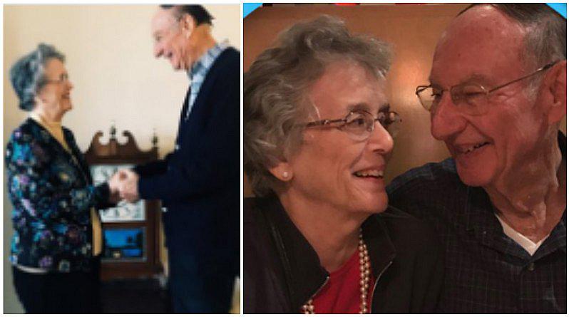 ¡Hermosa historia de amor! Fueron a su graduación hace 64 años, se separaron, pero...