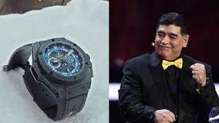 Atrapan a hombre que robó reloj de edición limitada que era de Diego Armando Maradona