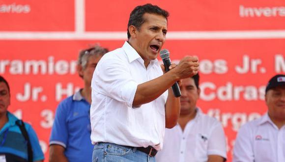 Ollanta Humala: No le daremos ni un sol a los terrucos 