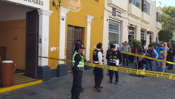 Arequipa: Se incrementa el índice delictivo en la Ciudad Blanca con el reinicio de las actividades económicas. (foto referencial)