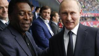 Pelé aboga por la paz: O Rei pide a Vladimir Putin detener la invasión a Ucrania