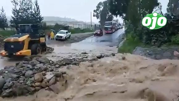 Lluvias y huaycos dejan 30 viviendas inundadas en Áncash. Foto: Captura RPP
