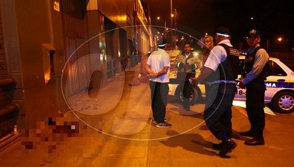 ​Seguridad de casino disparó a hombre con quien discutió en el Cercado de Lima (FOTOS)