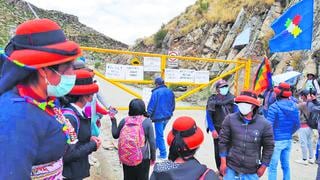 Pobladores en huelga contra minera Las Bambas desbloquean el Corredor Minero del Sur en Cusco