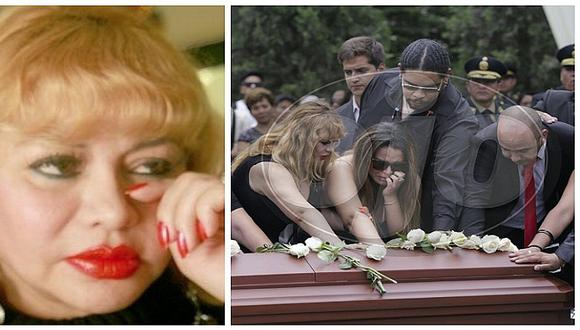 Susy Díaz tras entierro de Augusto Polo Campos: "Dios mío que triste me siento"
