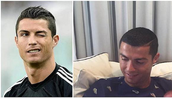 Cristiano Ronaldo se convierte en papá de gemelos y los presenta en tierna foto