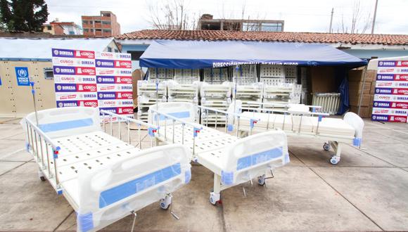 Cusco pasó de tener 24 a 915 camas hospitalarias en siete meses por el COVID-19 (Foto: Gobierno Regional del Cusco)