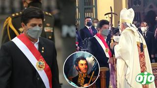 Arzobispo lanza indirecta a Castillo y recuerda que San Martín dio un paso al costado y se fue del Perú 