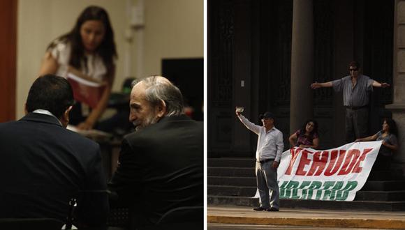 Inicio de audiencia contra Yehude Simon - Fotos: Leandro Britto/Gec