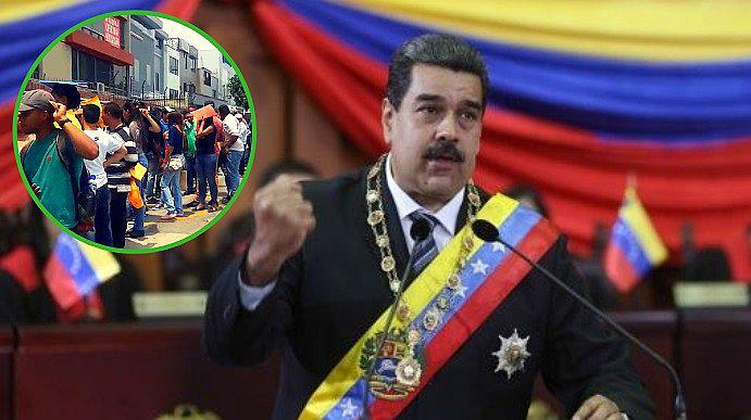 ​Maduro dice que venezolanos dejan su país con los bolsillos "llenos de dólares"