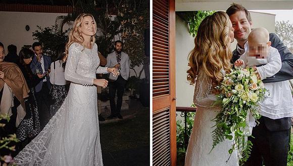 María Grazia Gamarra comparte fotos oficiales de su boda civil | FOTOS 