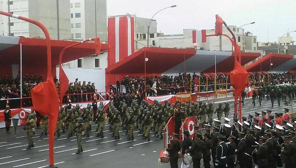 ​Parada Militar: Ejército Peruano atrae los aplausos del público