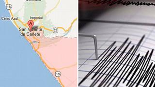 Sismo de magnitud 4.0 remece Chilca, en Cañete 