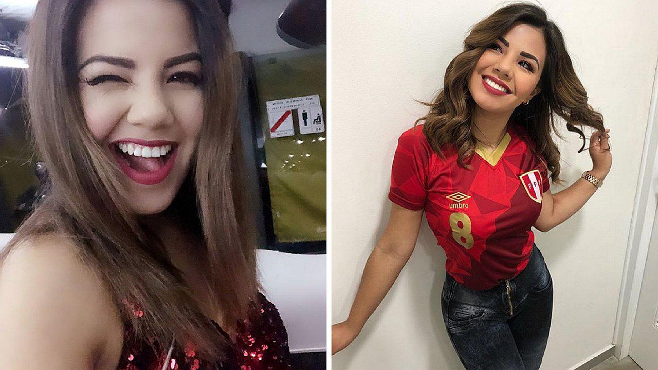 Estrella Torres se disfraza por Fiestas Patrias y participa en desfile (FOTOS)