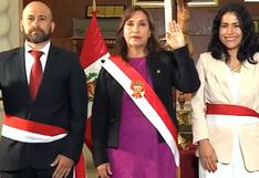 Dina Boluarte tomó juramento a los nuevos ministros de Trabajo y Transportes 